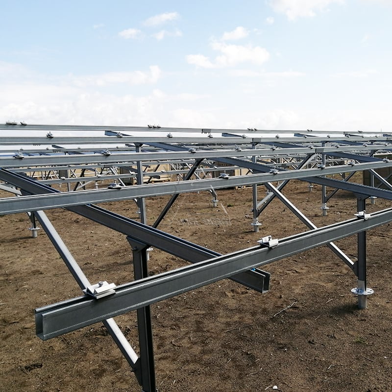 Zn-Al-Mg Coated Steel Solar Ground Mounting